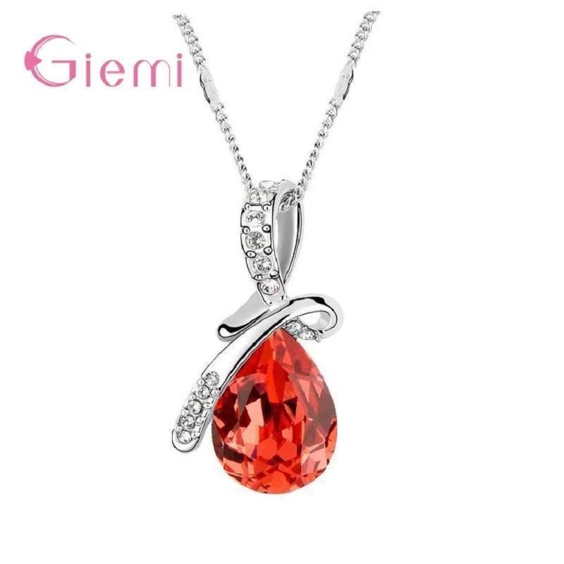 Colar Gota de Água em Prata Esterlina 925 - Allure Place